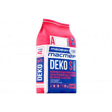 Песок кварцевый для штукатурки "Тайфун Мастер" DEKO S в меш. 5,4кг