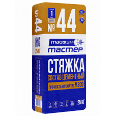 Состав цементный для стяжек «Тайфун Мастер» №44, №44М 25 кг