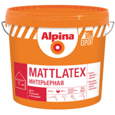 Alpina EXPERT Mattlatex База1 БЕЛАЯ 10л/16.2кг