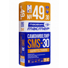 Самонивелирующийся состав для стяжек «Тайфун Мастер» №49-30 SMS 25 кг